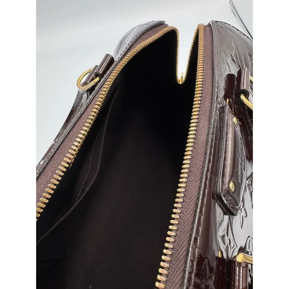 Louis Vuitton Monogram Vernis Montana Handbag Amarante Purple 2013 Pristine